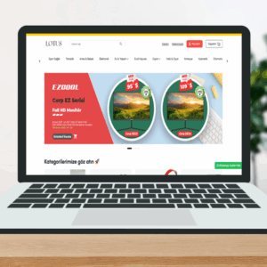 E-ticaret sitesi satın al (kurulum dahil, tek seferlik ödeme) Premium Paket